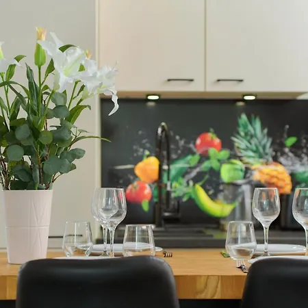 아파트 Lokum Vena With Terrace & Parking By Renters *